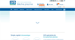 Desktop Screenshot of h2o-baches-piscines.com